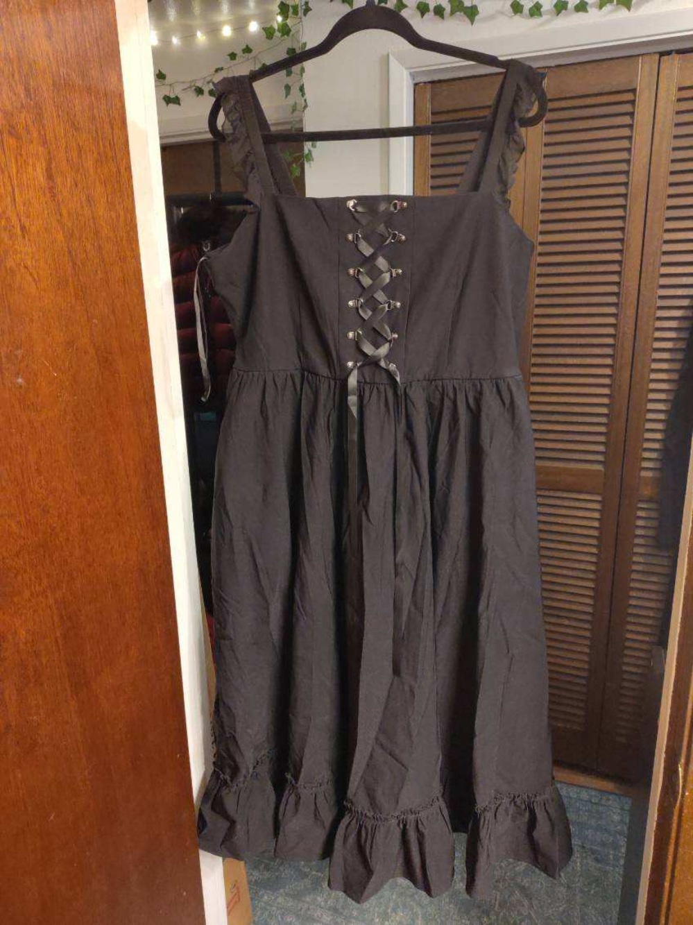 Torrid Nightfall Corset Maxi Dress 14 NWT